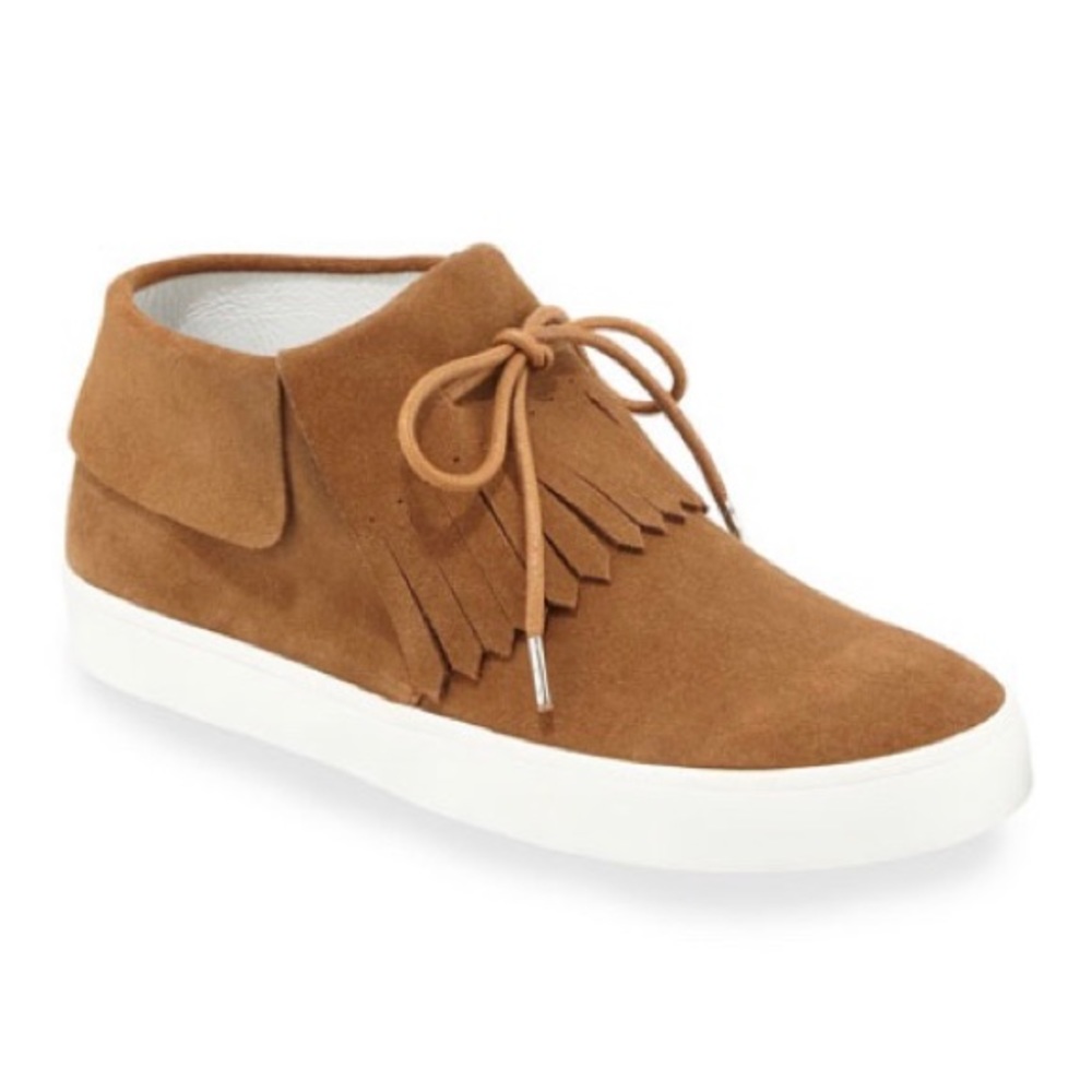 Derek Lam 10 Crosby Luca Suede Fringe Sneaker | 6 - Picture 1 of 11